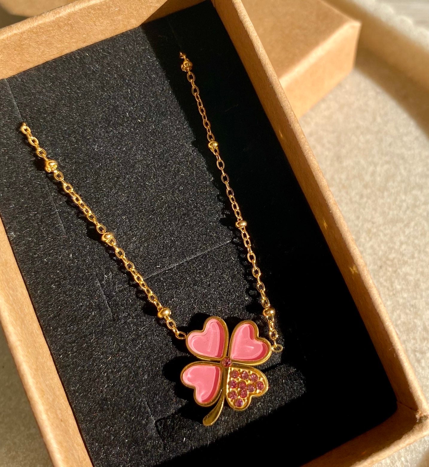 Collier Rosée du bonheur