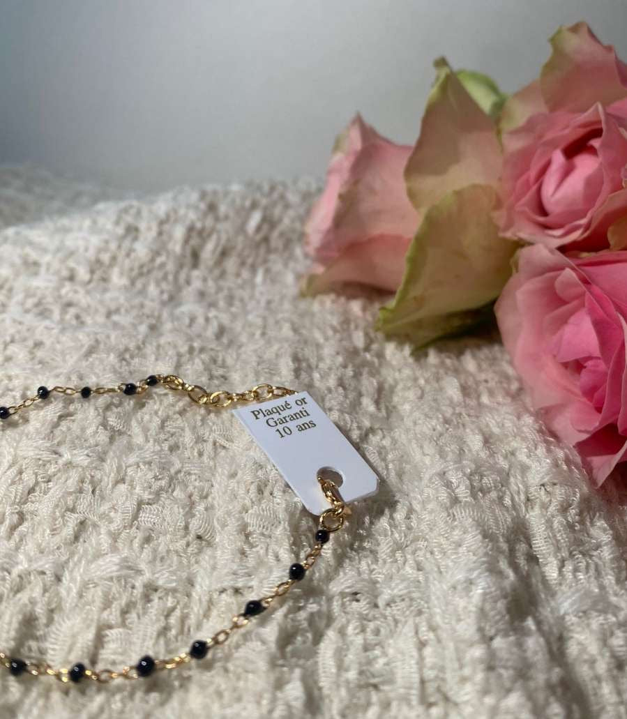 Bracelet Black and Gold