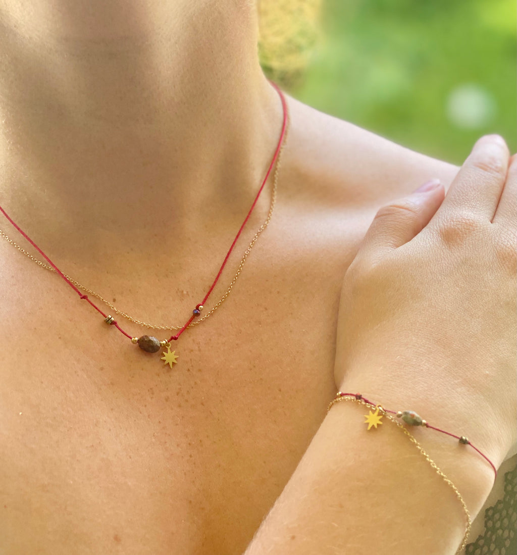 Parure éclat de jaspe
