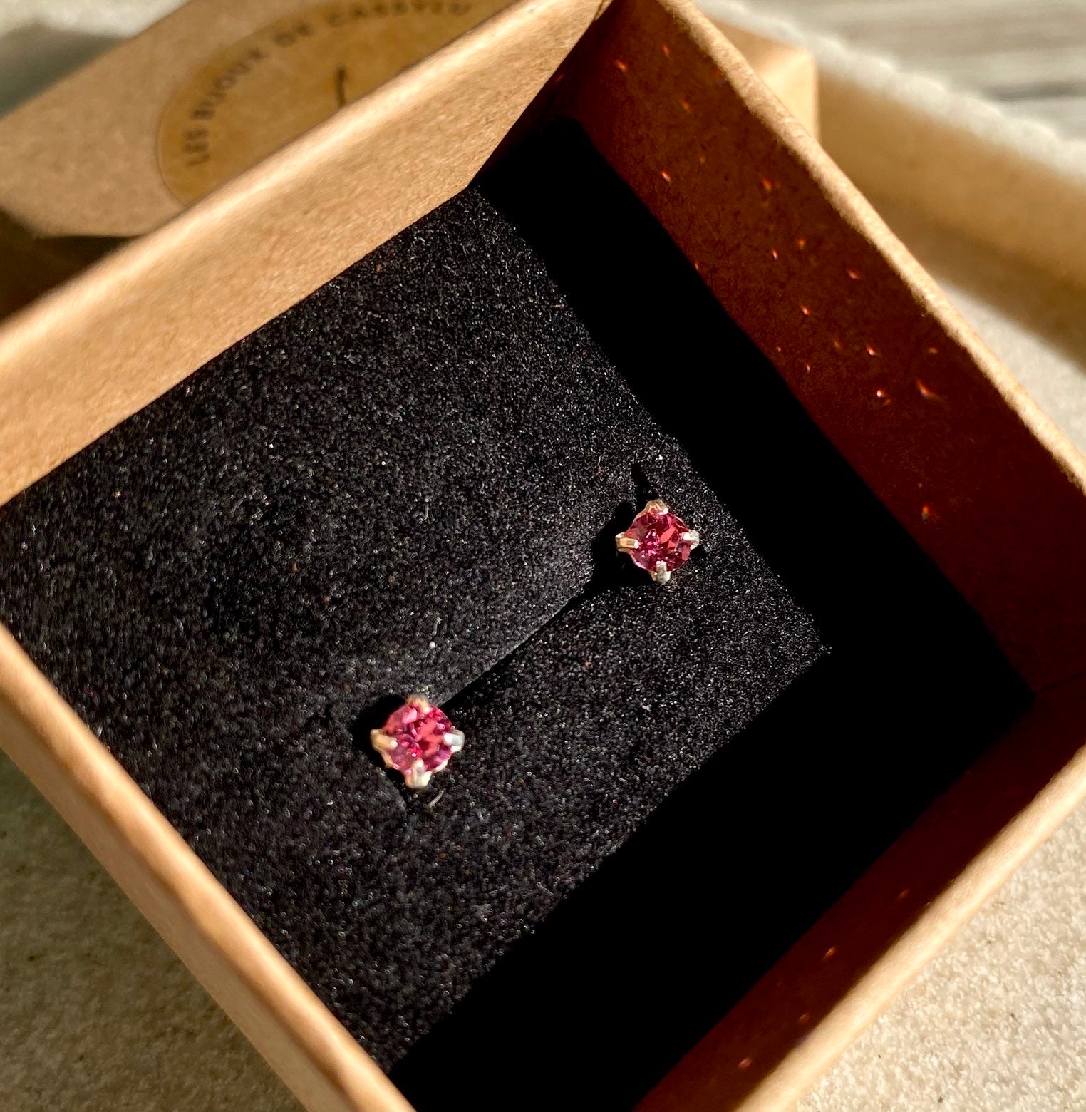 Boucles d’oreilles Rosée Précieuse