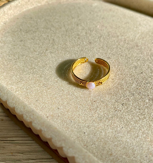 Bague Caresse Rose