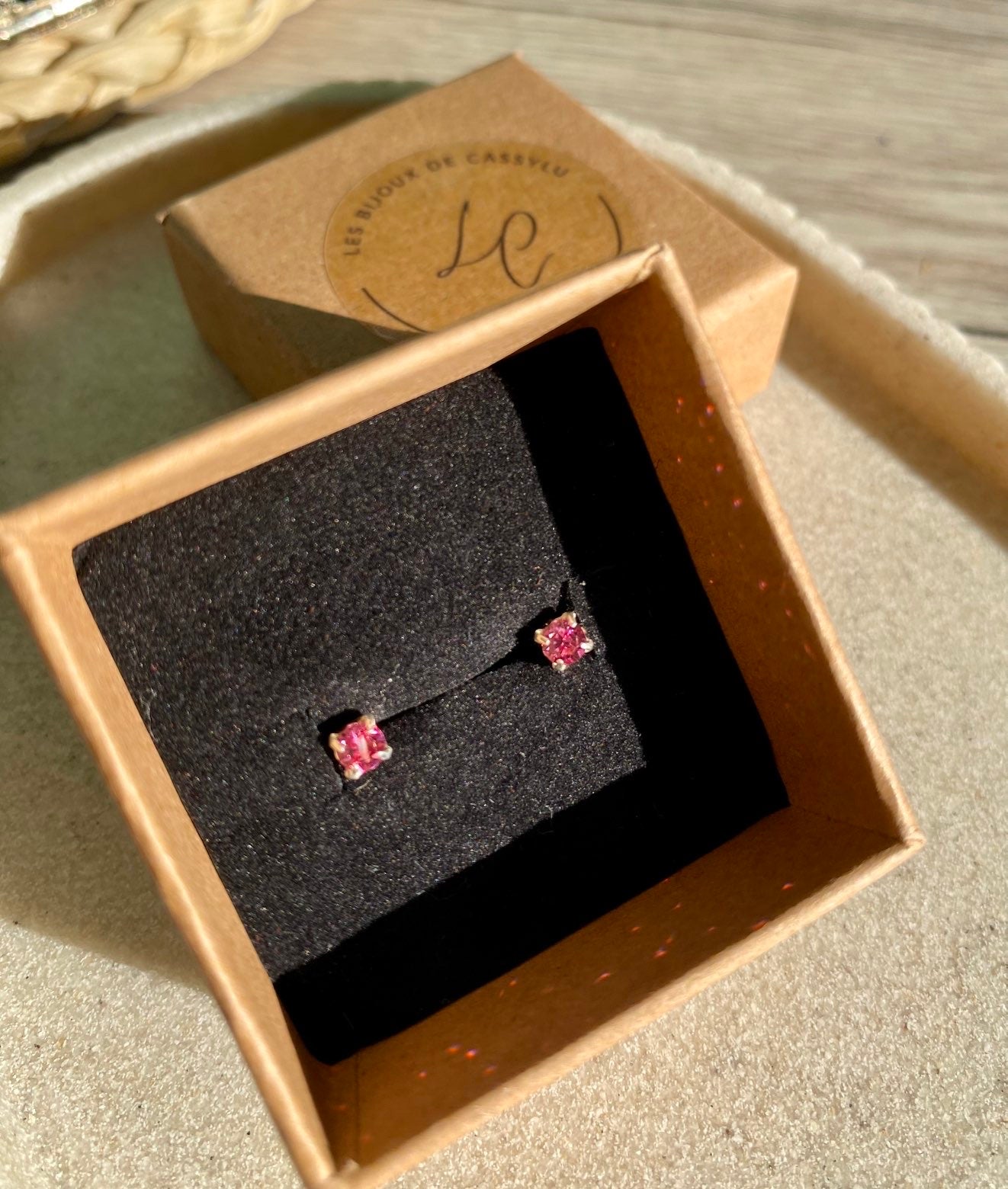 Boucles d’oreilles Rosée Précieuse