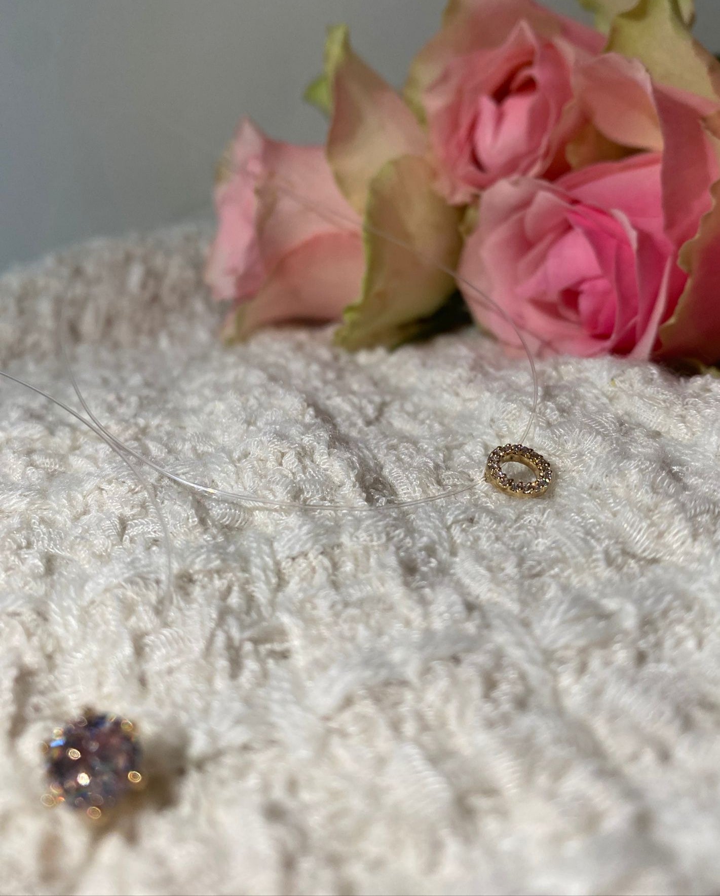 Collier gold circle