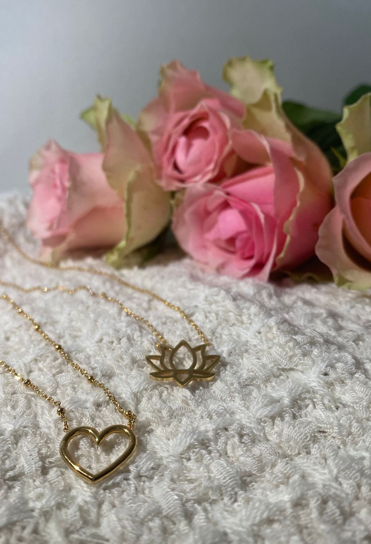 Collier love gold