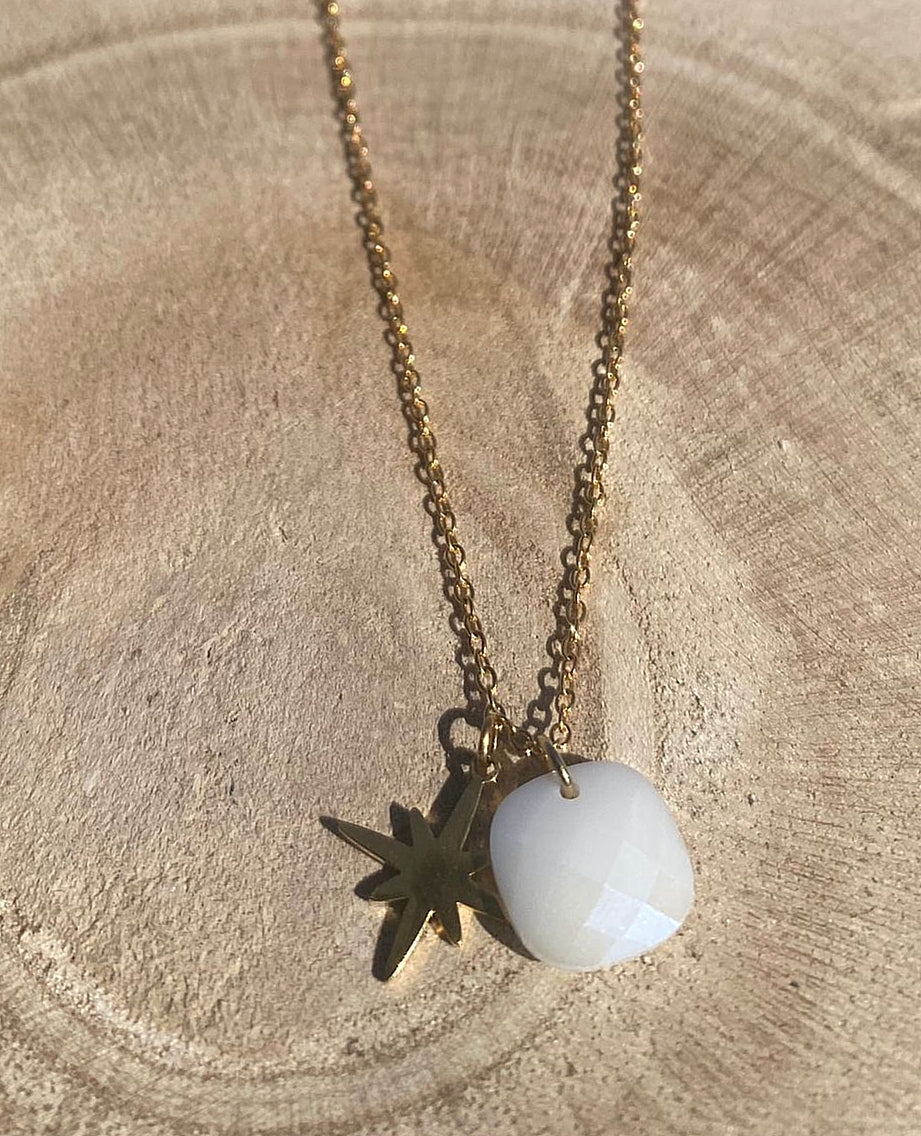 Collier gold star