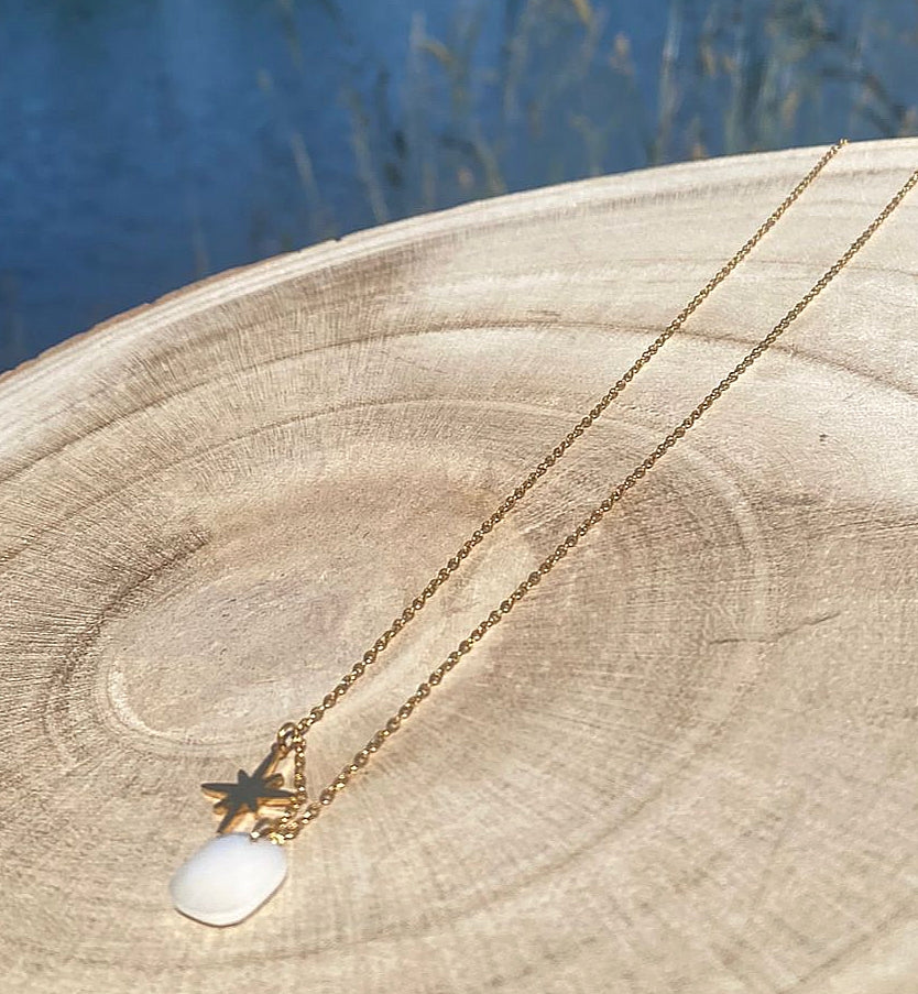 Collier gold star