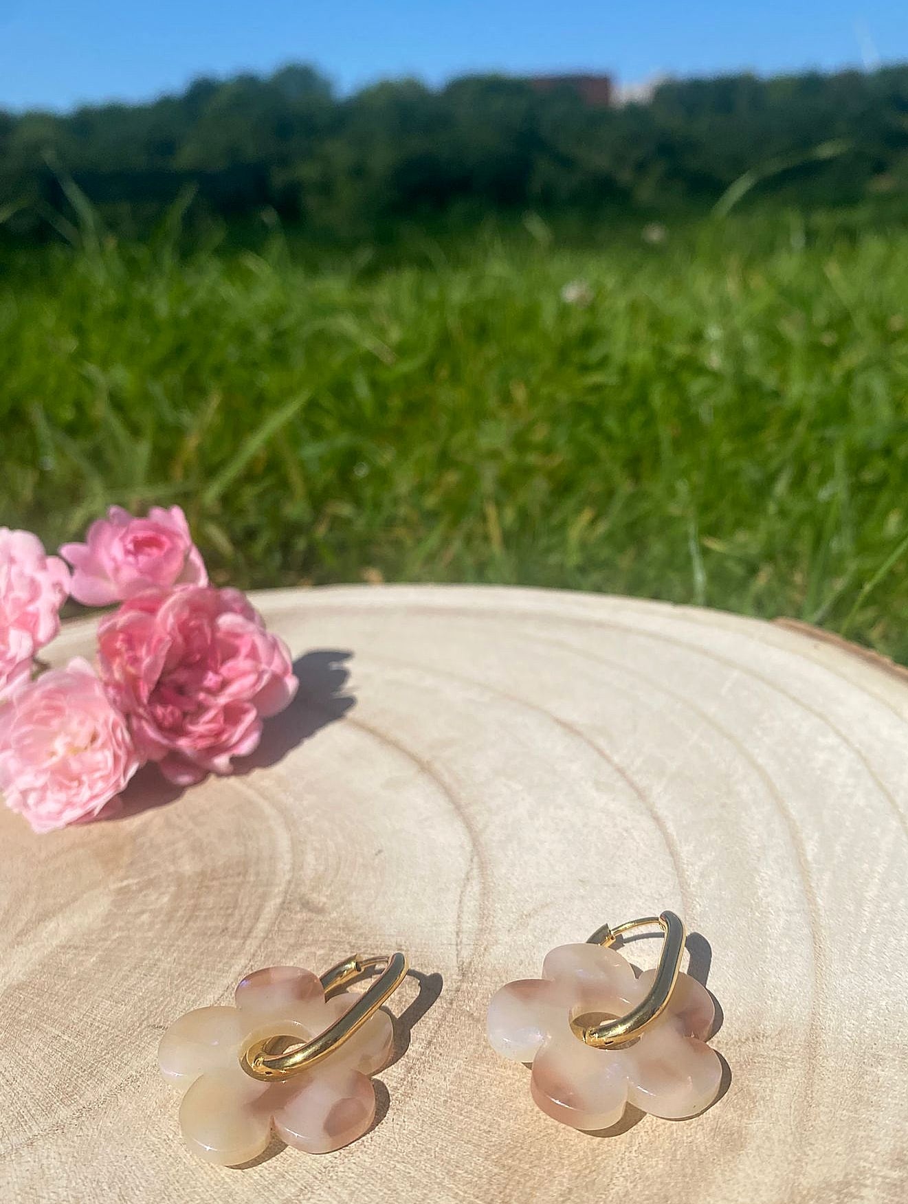 Boucles d'oreilles sunrise