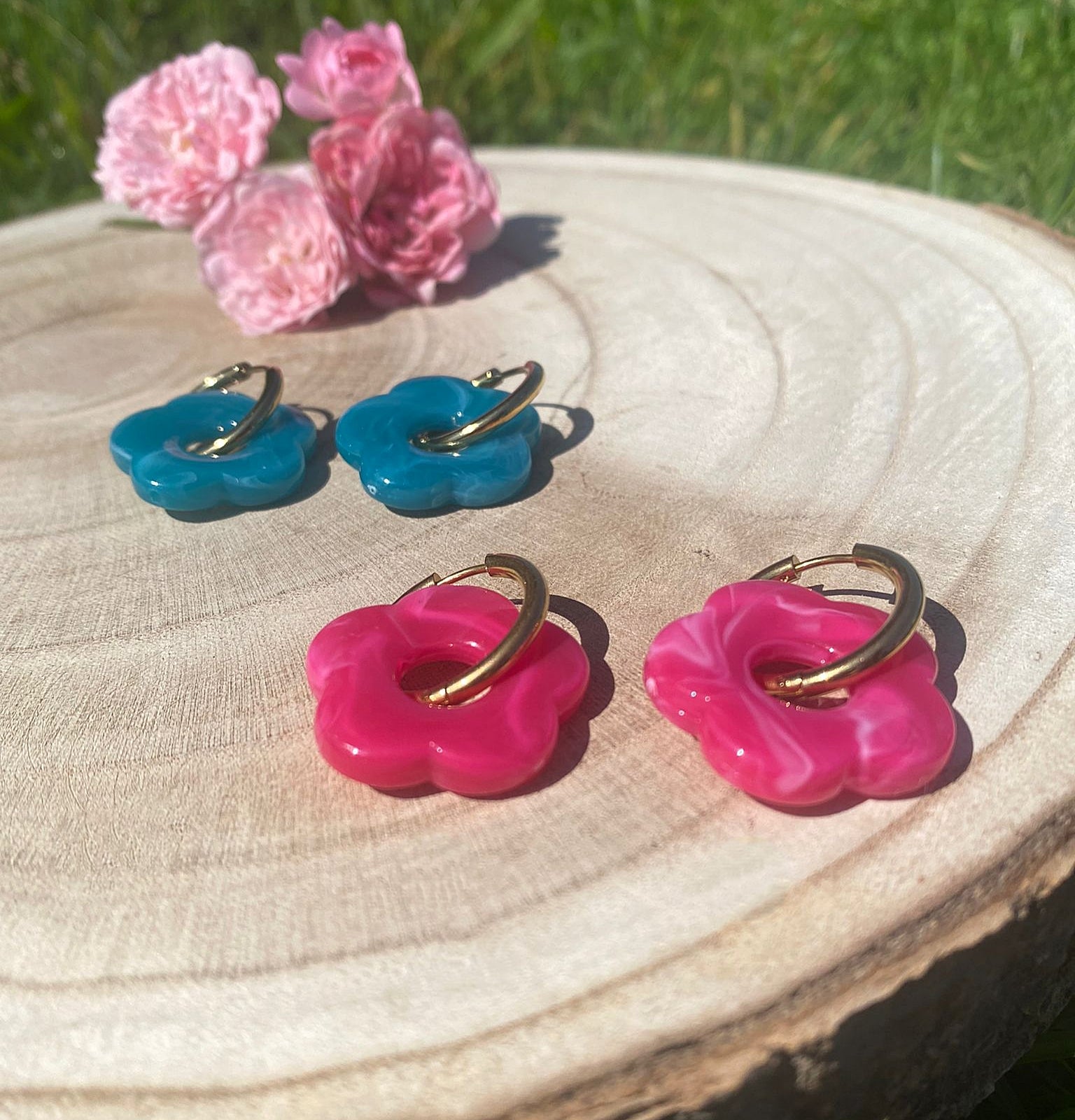 Boucles d'oreilles sunrise