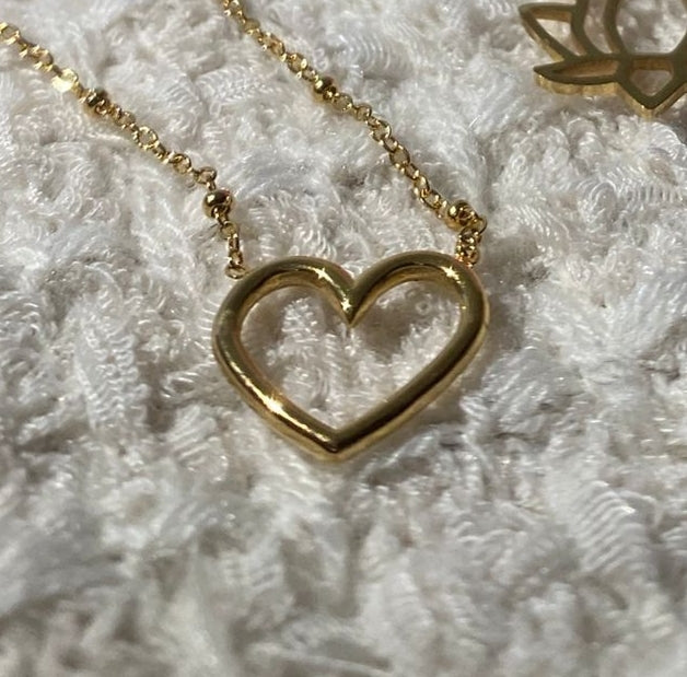Collier love gold